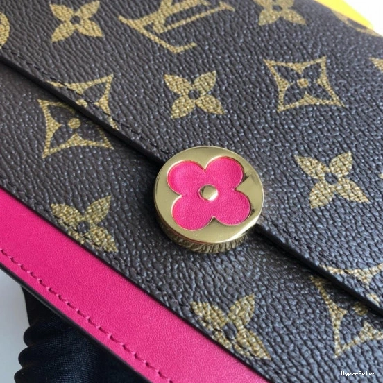 WALLET VUITTON FLORE LOUIS CHAIN 0813